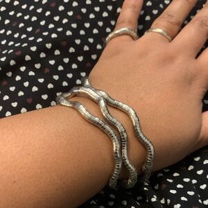 Silver Snake Chain Bracelet